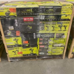 Ryobi Tool Pallets For Sale (55 Mix Power Tools At $800)